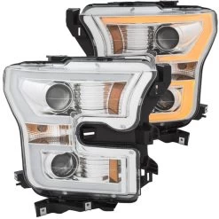 Anzo Chrome Projector Headlights -Auto Parts Store anzo 111358 2 21