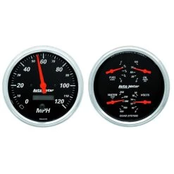 Auto Meter Designer Black Kits