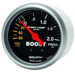 Auto Meter Sport-Comp Mechanical -Auto Parts Store autometer 3303m v2 12