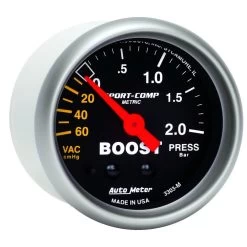 Auto Meter Sport-Comp Mechanical -Auto Parts Store autometer 3303m v3 12