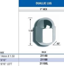 Gorilla Duallie Lug Nuts -Auto Parts Store gorilla lugnuts lugnuts duallielug 39