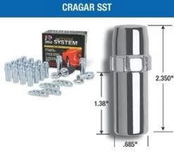 Gorilla Cragar SST The System Series Wheel Locks