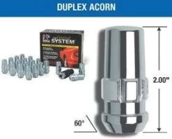 Gorilla Duplex Acorn The System Series Wheel Locks
