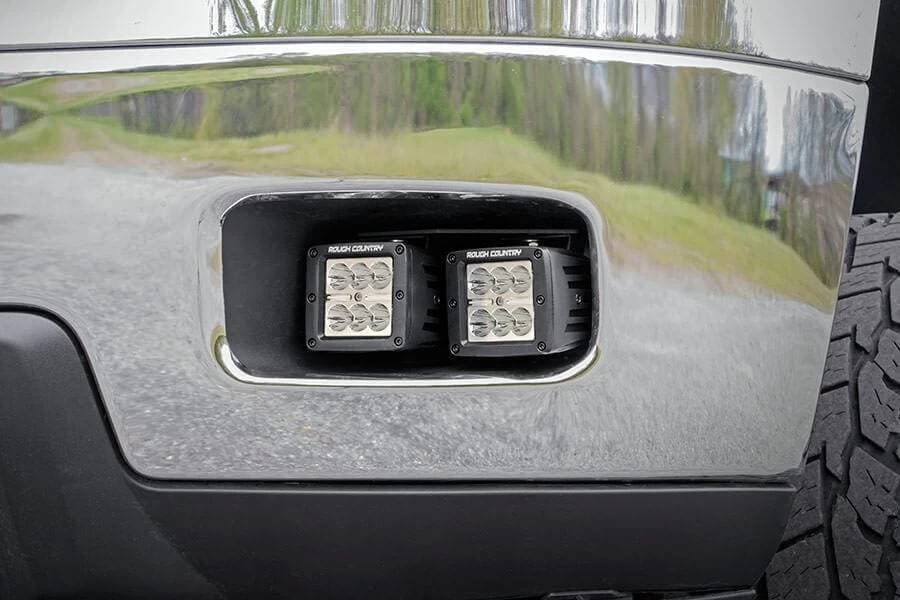 Rough Country Chrome Series Fog Light 4 Rough Country Chrome Series Fog Light - Image 2