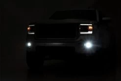 Rough Country Black Series Fog Light 9 Rough Country Black Series Fog Light -Auto Parts Store roughcountry gmc led fog kit 70689 dark 41
