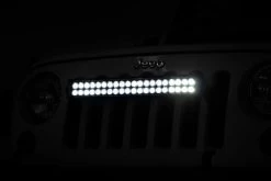 Rough Country Black Series Light Bar 9 Rough Country Black Series Light Bar -Auto Parts Store roughcountry light mounts jeep grille 70633 70920bl dark 31
