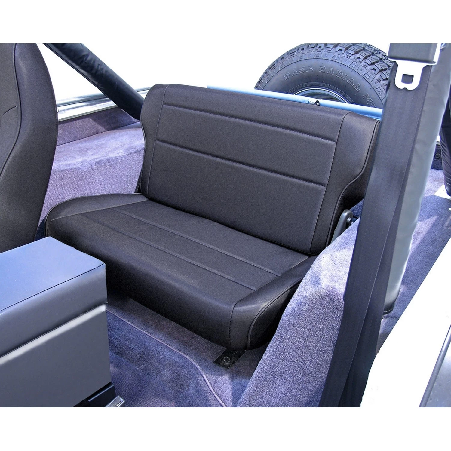 Rugged Ridge Fold And Tumble Rear Seats 3 Rugged Ridge Fold And Tumble Rear Seats