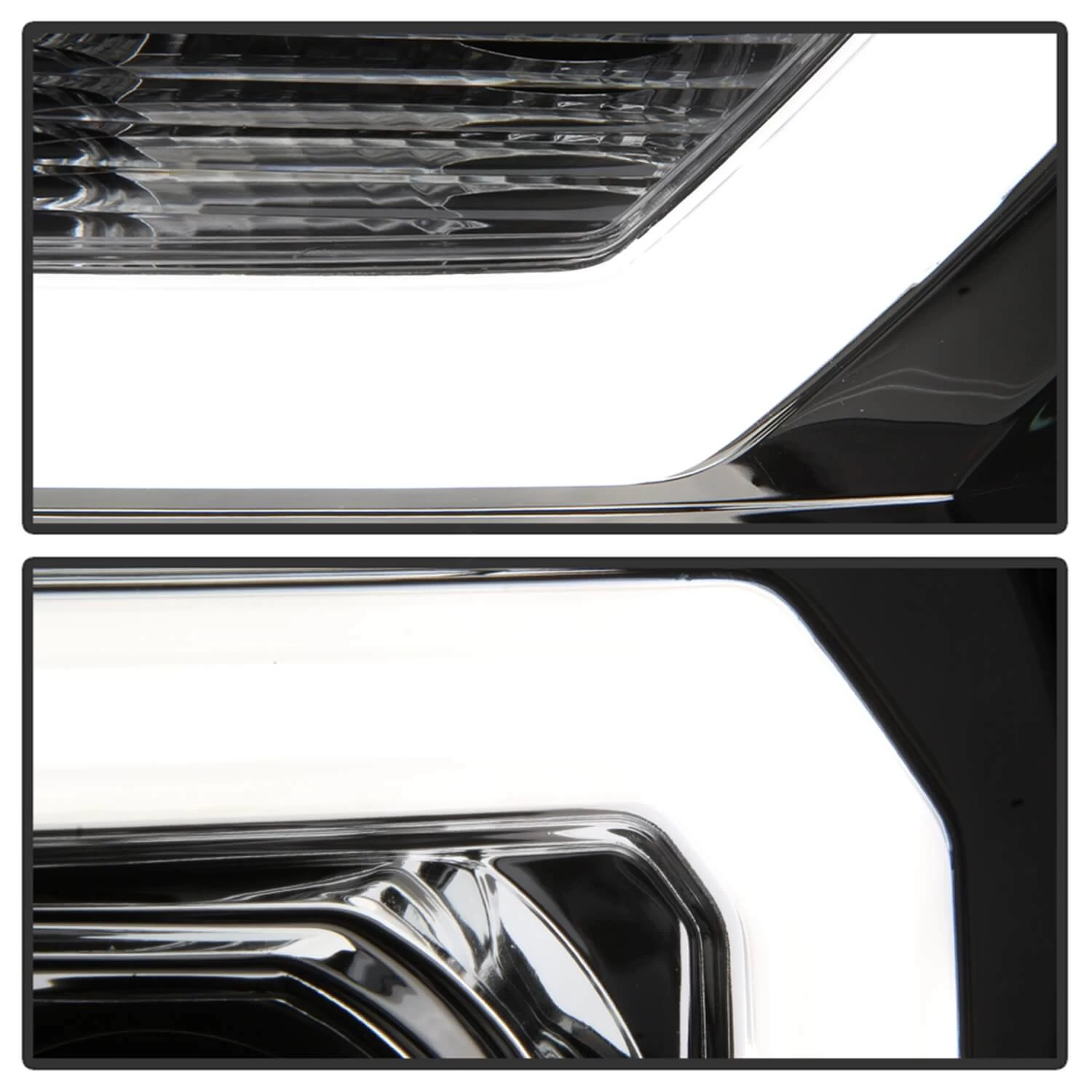 Spyder Automotive Version 2 Light Bar Style DRL Projector Headlights 5 Spyder Automotive Version 2 Light Bar Style DRL Projector Headlights - Image 3