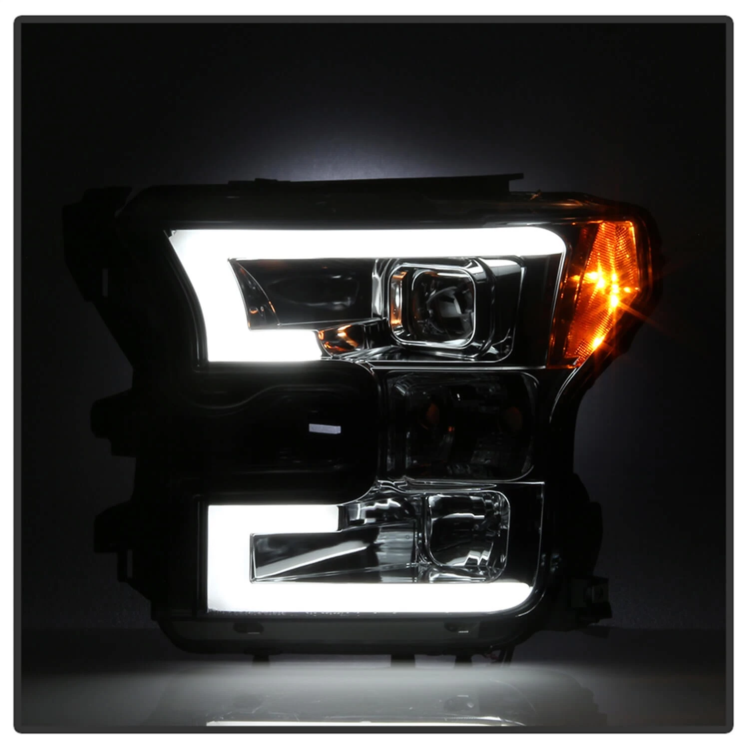 Spyder Automotive Light Bar Style DRL LED Projector Headlights 4 Spyder Automotive Light Bar Style DRL LED Projector Headlights - Image 2