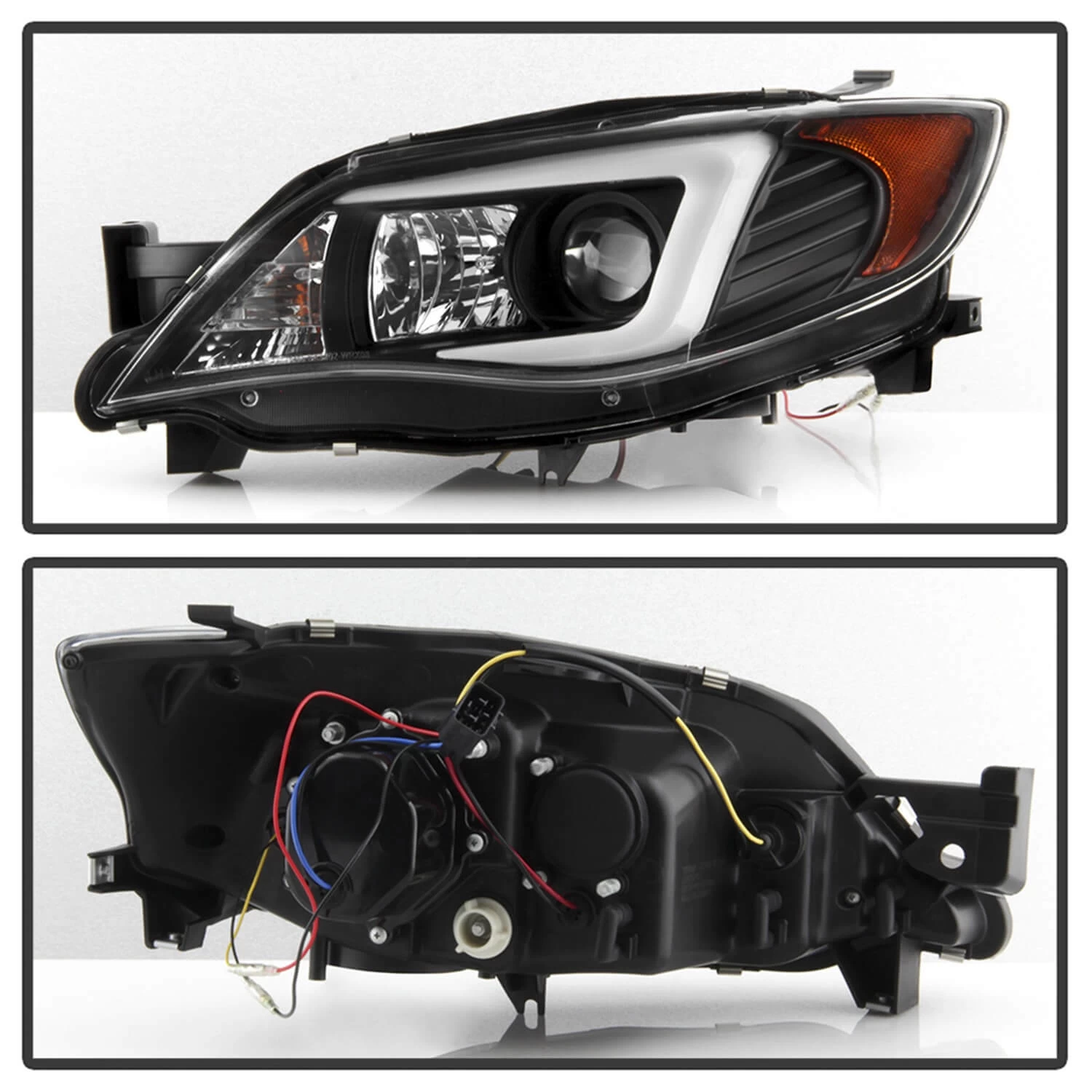 Spyder Automotive Light Bar Style DRL Projector Headlights 3 Spyder Automotive Light Bar Style DRL Projector Headlights