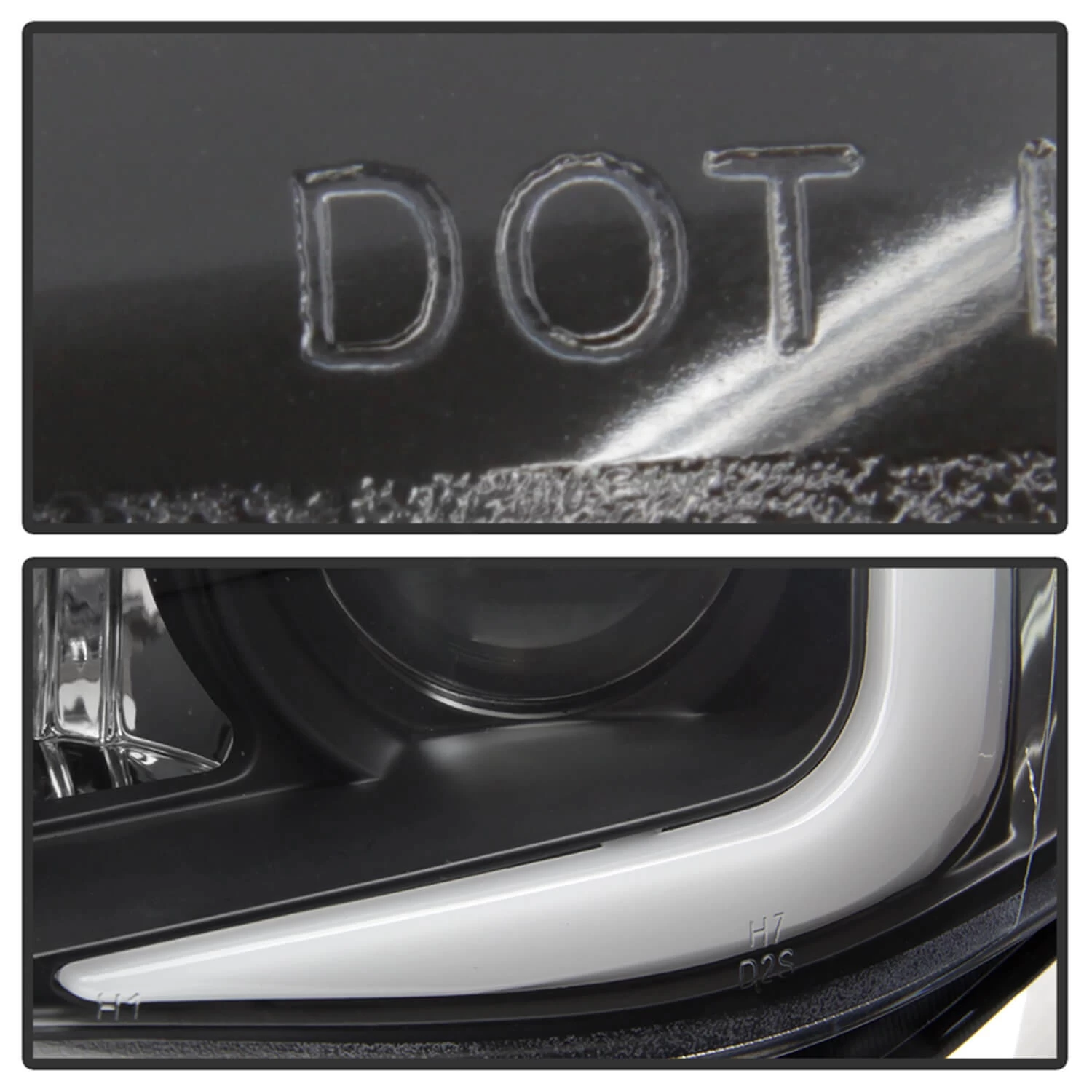 Spyder Automotive Light Bar Style DRL Projector Headlights 5 Spyder Automotive Light Bar Style DRL Projector Headlights - Image 3