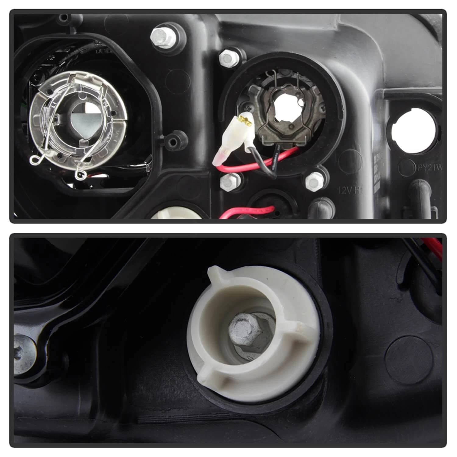 Spyder Automotive Light Bar Style DRL Projector Headlights 6 Spyder Automotive Light Bar Style DRL Projector Headlights - Image 4