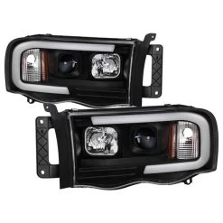 Spyder Automotive Light Bar Style Projector Headlights