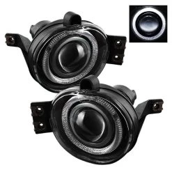 Spyder Automotive Halo Projector Fog Lights 8 Spyder Automotive Halo Projector Fog Lights -Auto Parts Store spyder fl p dram02 hl 16
