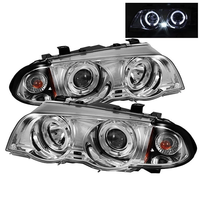 Spyder Automotive Halo Amber Projector Headlights 6 Spyder Automotive Halo Amber Projector Headlights - Image 4