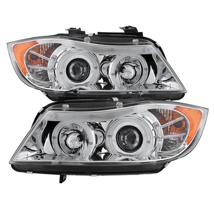 Spyder Automotive Halo Amber Projector Headlights 4 Spyder Automotive Halo Amber Projector Headlights - Image 2