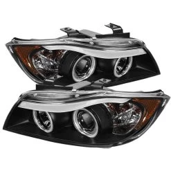 Spyder Automotive Halo CCFL Amber Projector Headlights