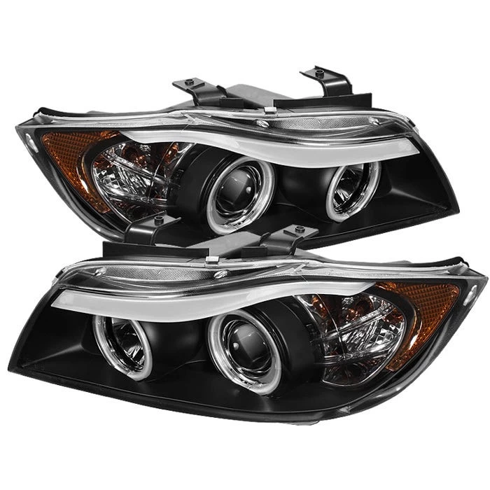 Spyder Automotive Halo CCFL Amber Projector Headlights 3 Spyder Automotive Halo CCFL Amber Projector Headlights