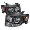 Spyder Automotive DRL Projector Headlights -Auto Parts Store spyder pro yd fes08 drl bk 16