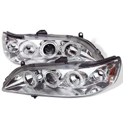 Spyder Automotive Halo Projector Headlights 9 Spyder Automotive Halo Projector Headlights -Auto Parts Store spyder pro yd ha98 am c 16