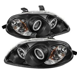 Spyder Automotive CCFL Halo Projector Headlights 9 Spyder Automotive CCFL Halo Projector Headlights -Auto Parts Store spyder pro yd hc96 ccfl bk 13