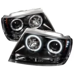 Spyder Automotive CCFL Halo LED Projector Headlights 8 Spyder Automotive CCFL Halo LED Projector Headlights -Auto Parts Store spyder pro yd jgc99 ccfl bk 16