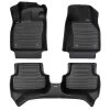 TuxMat Black Custom Floor Mats 1 TuxMat Black Custom Floor Mats -Auto Parts Store tuxmat 5seater 1156