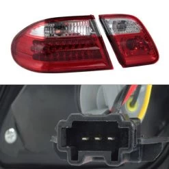 Xtune LED Taillights 8 Xtune LED Taillights -Auto Parts Store xtune alt cl mbw210 led rc other view 2